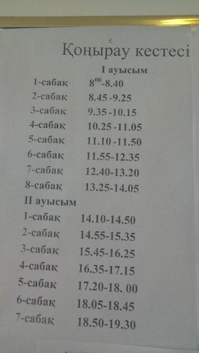 Мектептің төл құжатты