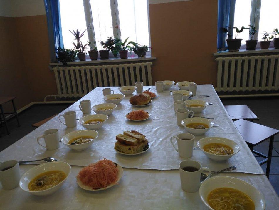 Оқушылардың тамағы